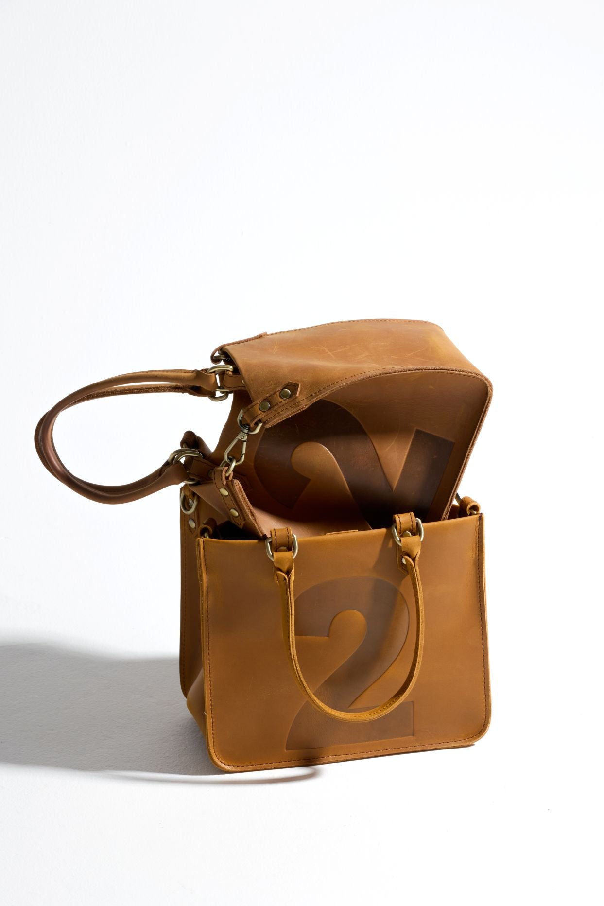 The Two Bag - Chestnut